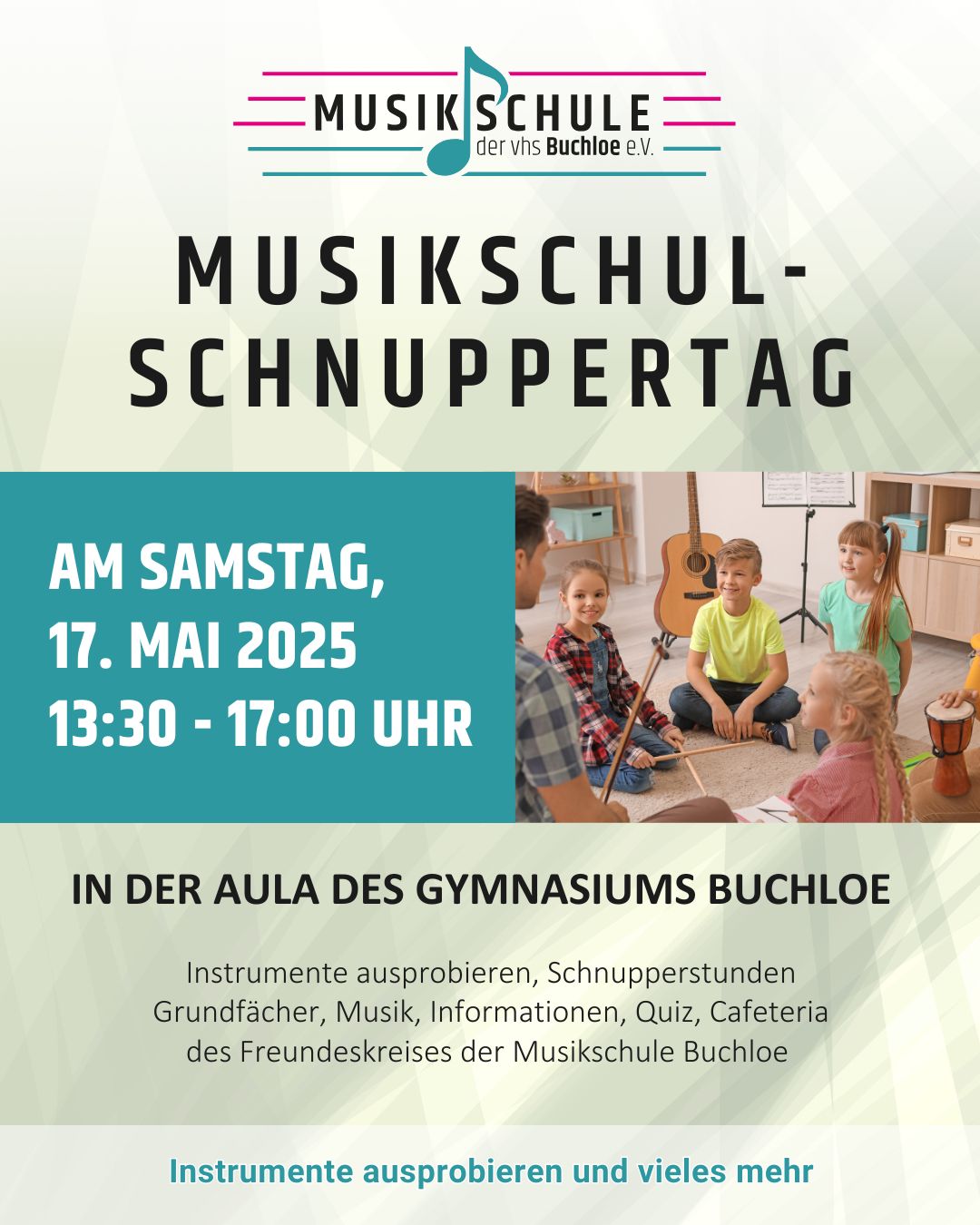 Musikschulschnuppertag