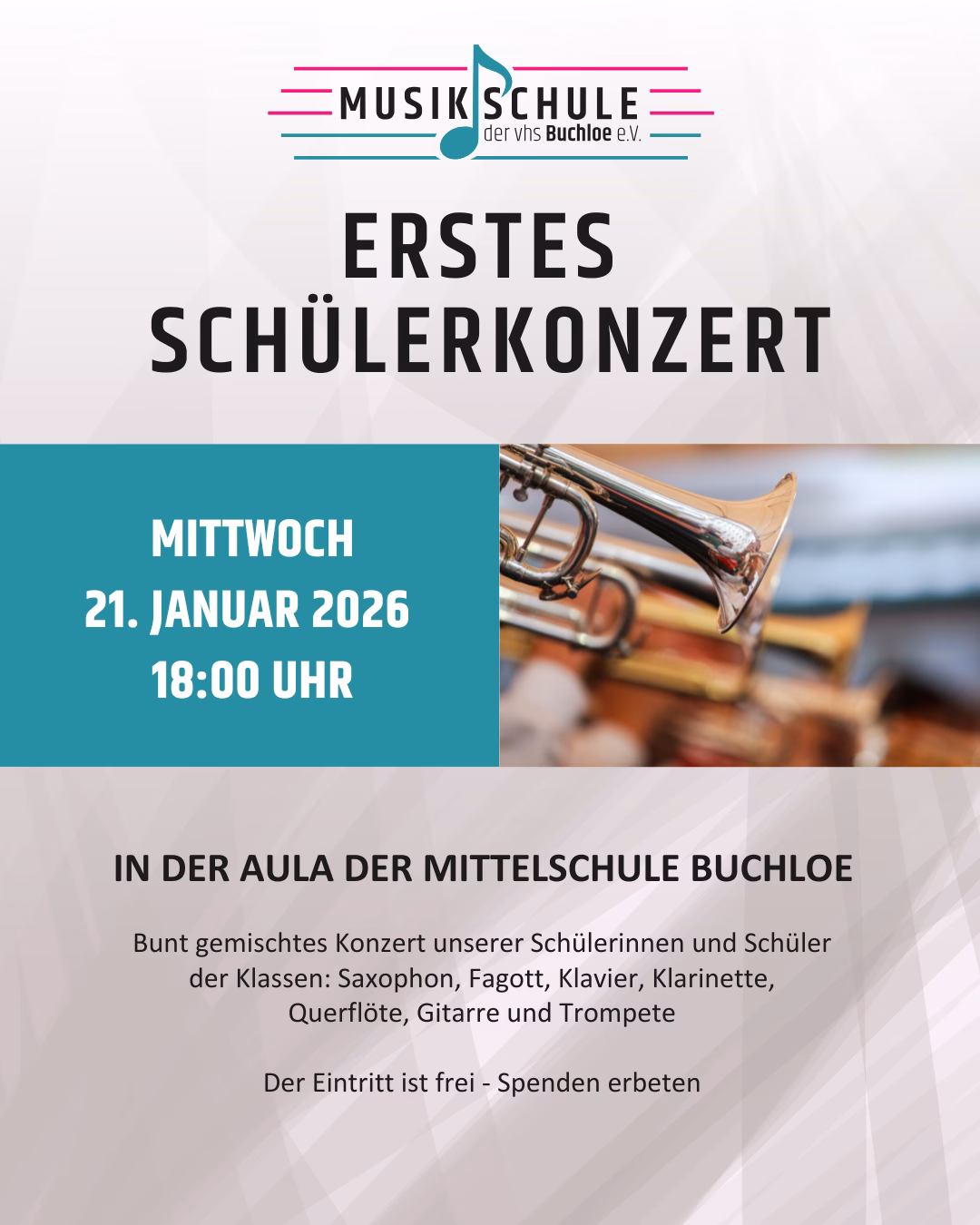 Erstes Schülerkonzert